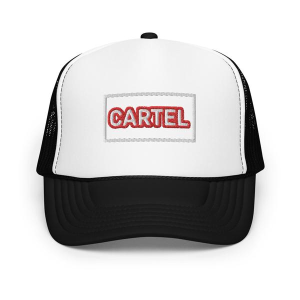 Cartel Gallery Lyfestyle Box Logo Foam trucker hat Cartel Gallery Lyfestyle Box Logo Foam trucker hat