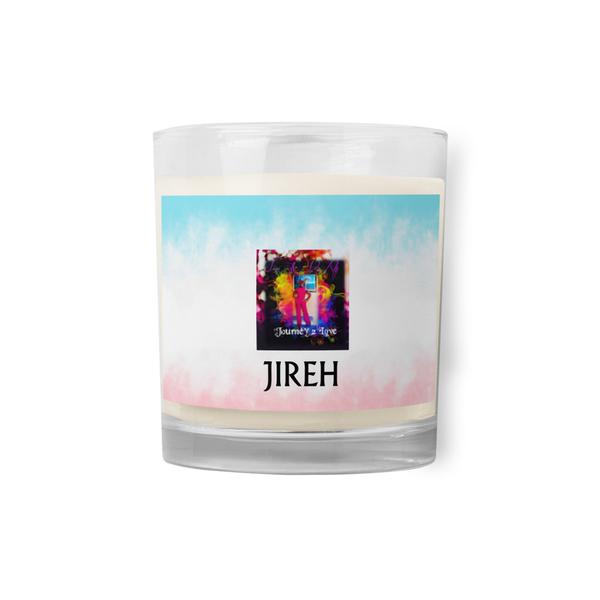 jireh Glass jar soy wax candle jireh Glass jar soy wax candle