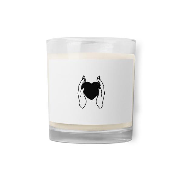Glass jar soy wax candle Glass jar soy wax candle
