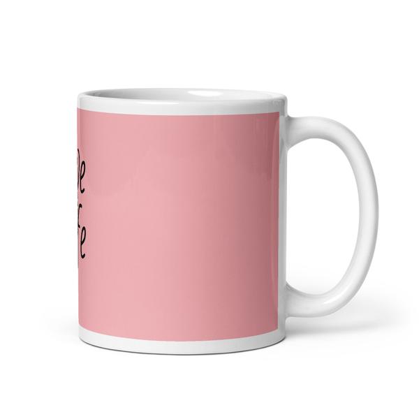 White glossy mug White glossy mug