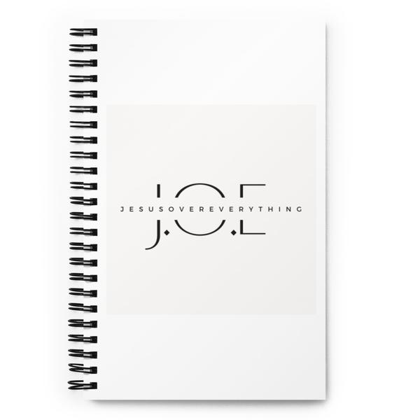 J.O.E Spiral notebook J.O.E Spiral notebook