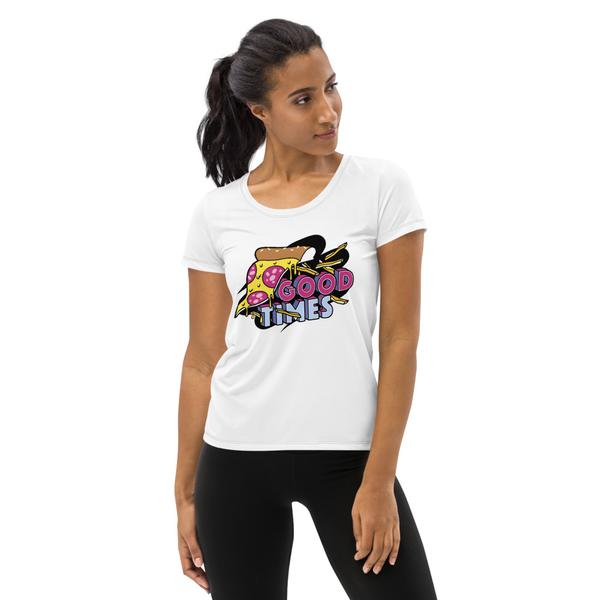 All-Over Print Women's Athletic T-shirt All-Over Print Women's Athletic T-shirt