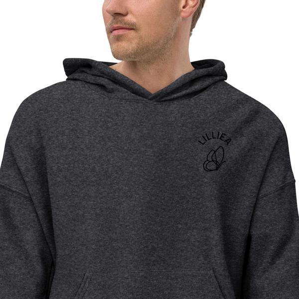 Unisex sueded fleece hoodie LILLIEA Unisex sueded fleece hoodie LILLIEA