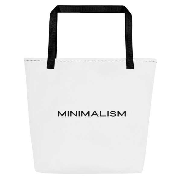 Reusable Minimalism Large Tote Bag Reusable Minimalism Large Tote Bag