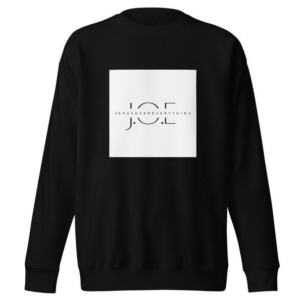 JOE JesusOverEverything Unisex Premium Sweatshirt JOE JesusOverEverything Unisex Premium Sweatshirt