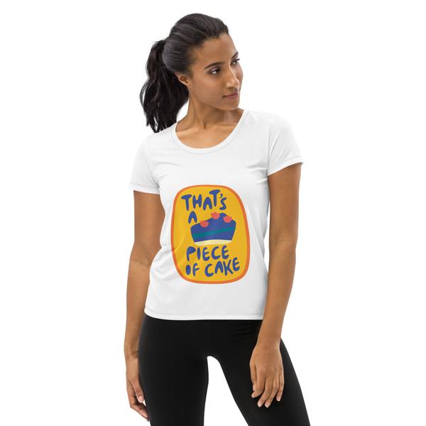 All-Over Print Women's Athletic T-shirt All-Over Print Women's Athletic T-shirt