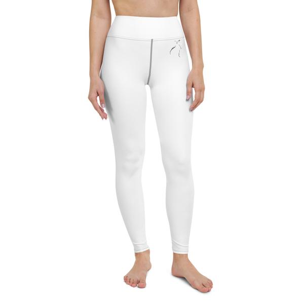 Womens Yoga Leggings White Womens Yoga Leggings White