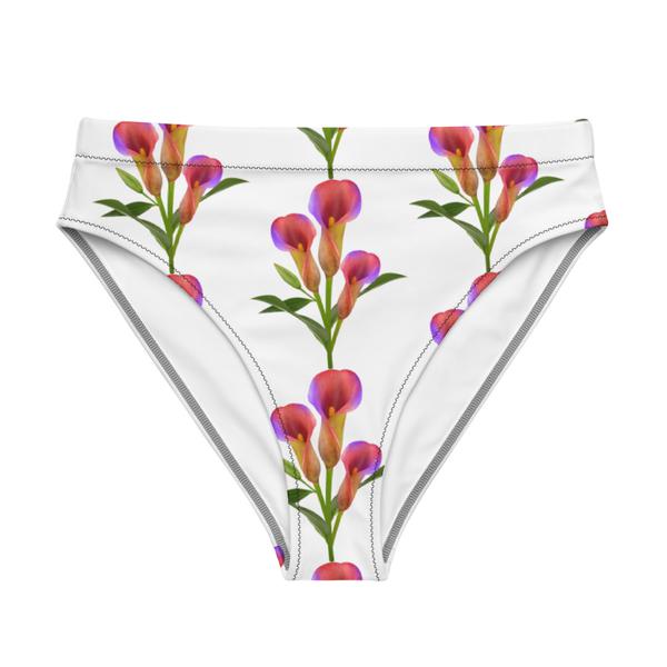 Recycled high-waisted bikini bottom Recycled high-waisted bikini bottom