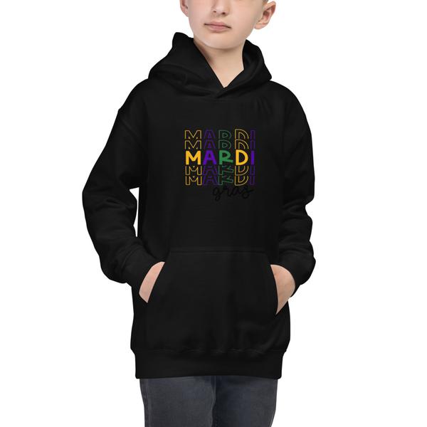 Kids Mardi Gras Hoodie Kids Mardi Gras Hoodie