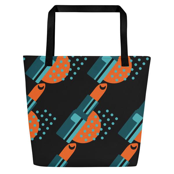 Lipstick Large Tote Bag Lipstick Large Tote Bag