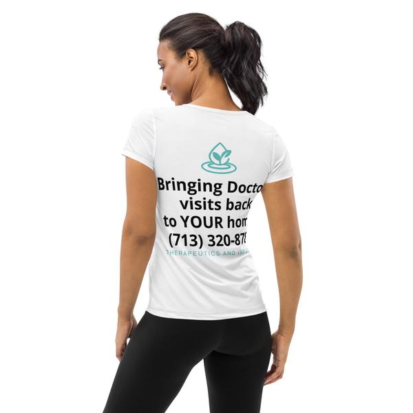 White Women's Fitted T-shirt White Women's Fitted T-shirt