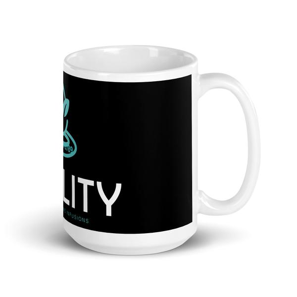 White glossy mug White glossy mug