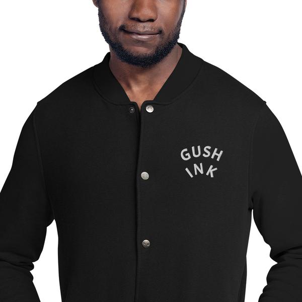 Embroidered Champion Bomber Jacket Embroidered Champion Bomber Jacket