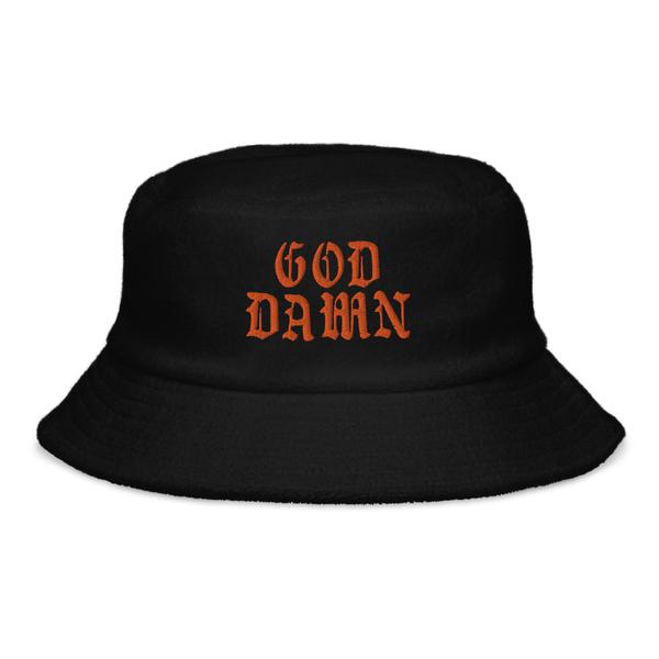 Goddamn Unstructured terry cloth bucket hat Goddamn Unstructured terry cloth bucket hat
