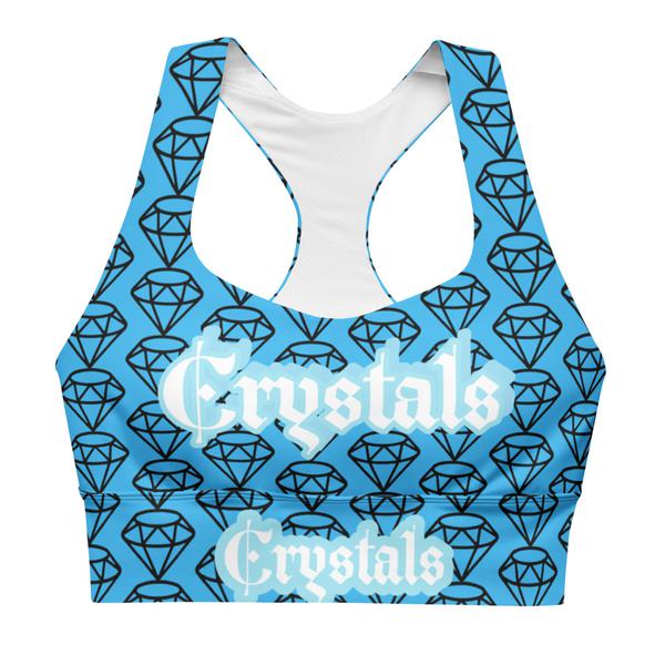 Crystals Longline sports bra Crystals Longline sports bra