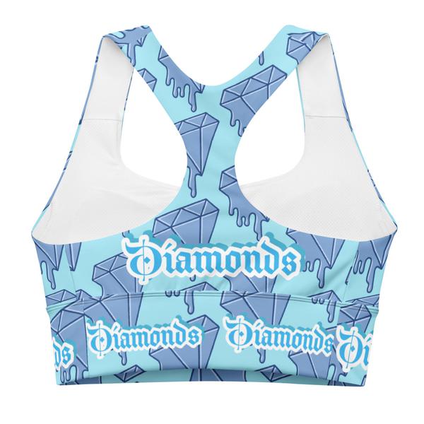 diamonds Longline sports bra diamonds Longline sports bra