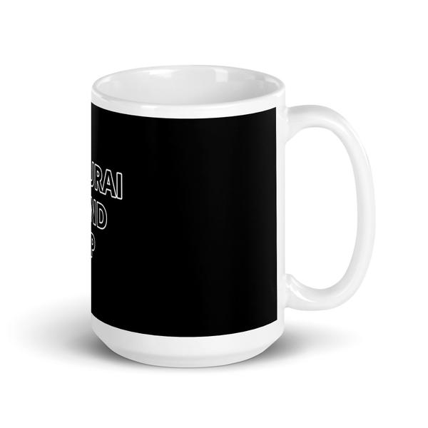 samurai stand up glossy mug samurai stand up glossy mug