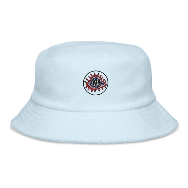 Unstructured terry cloth bucket hat Unstructured terry cloth bucket hat