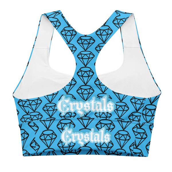 Crystals Longline sports bra Crystals Longline sports bra
