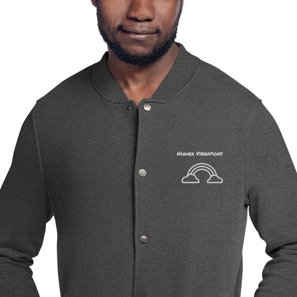 Embroidered Champion Bomber Jacket Embroidered Champion Bomber Jacket