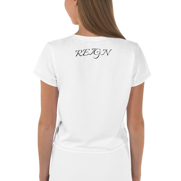 All-Over Print Crop Tee All-Over Print Crop Tee