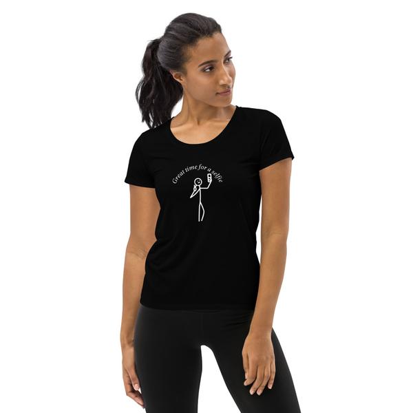 STS-All-Over Print Women's Athletic T-shirt STS-All-Over Print Women's Athletic T-shirt