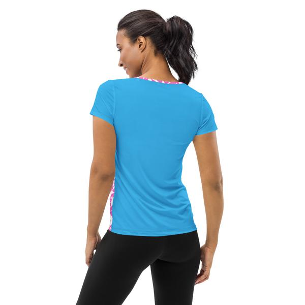 BFT-All-Over Print Women's Athletic T-shirt BFT-All-Over Print Women's Athletic T-shirt