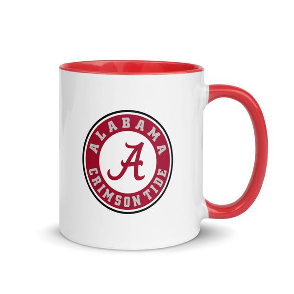 Alabama college football Mug with Color Inside Alabama college football Mug with Color Inside