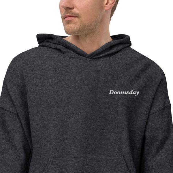 Doomsday sueded fleece hoodie Doomsday sueded fleece hoodie