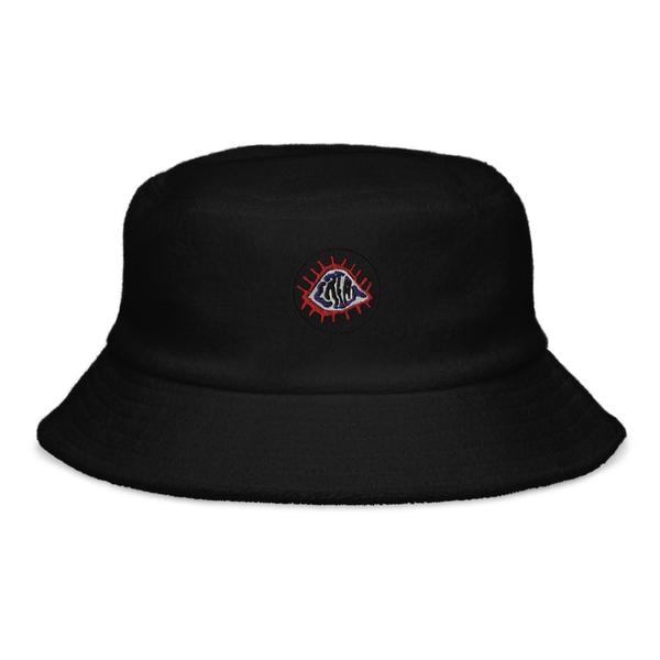 Unstructured terry cloth bucket hat Unstructured terry cloth bucket hat