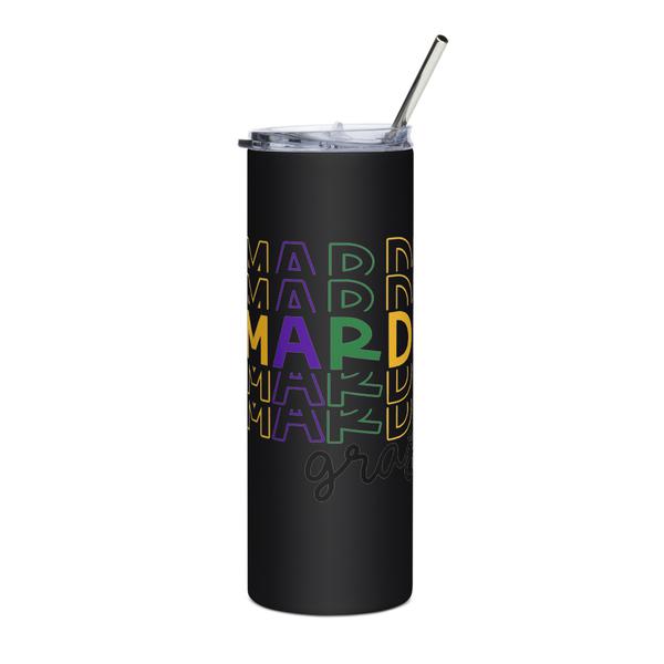 Mardi Gras Stainless steel tumbler Mardi Gras Stainless steel tumbler