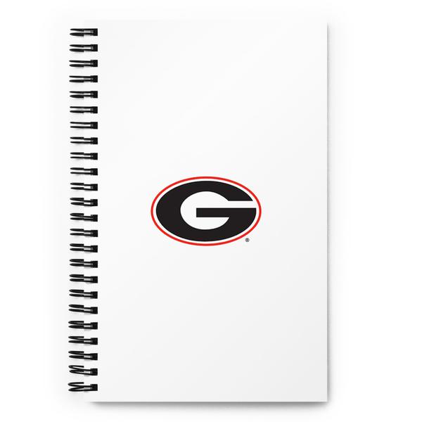GA Bulldog Spiral notebook GA Bulldog Spiral notebook