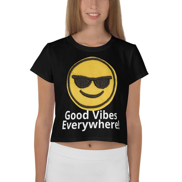 All-Over Print Crop Tee All-Over Print Crop Tee