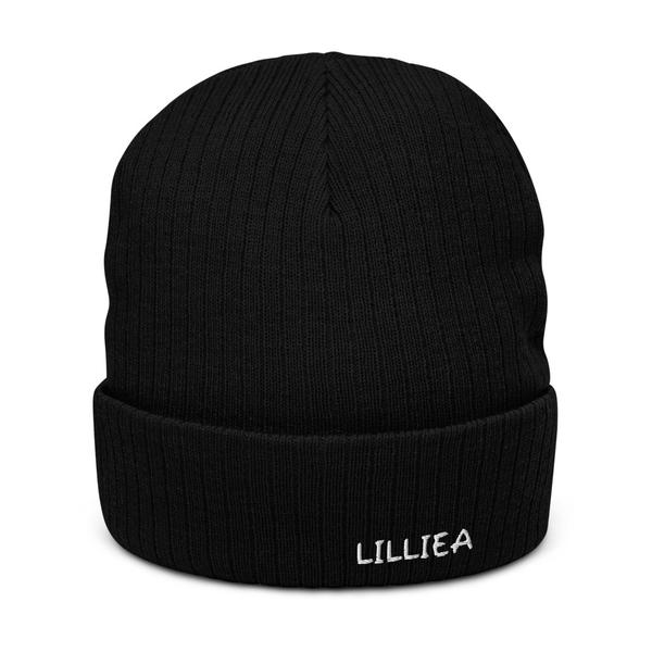 Ribbed knit beanie Ribbed knit beanie
